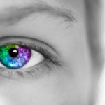 Photoshopped Eye multi-colours