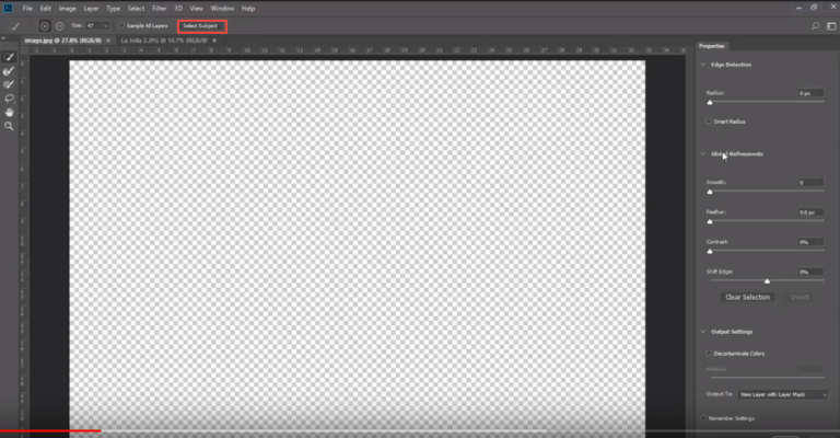 Using The Select Subject Feature In Adobe Photoshop - Creative Studio